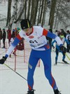 Ruaridh Newman in 10km CT